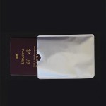 Security Foil for your passport, silver color